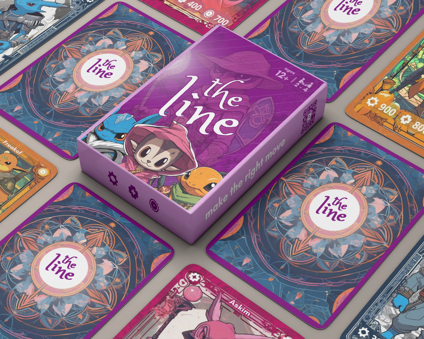 The Line Card Game — Genesis Edition